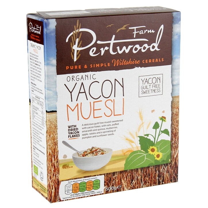 Pertwood Farm Organic Muesli 500g image 1