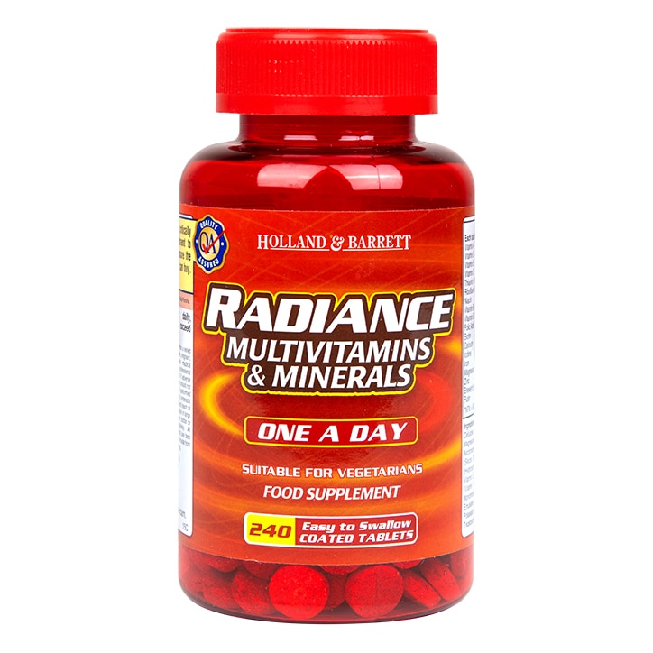 Holland & Barrett Radiance Multi Vitamins & Minerals One a Day 240 Tablets