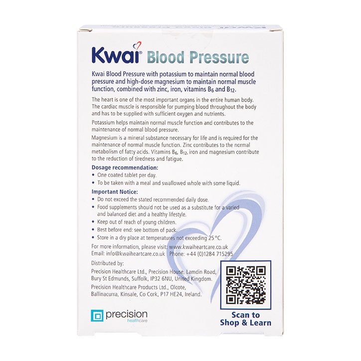 Kwai Blood Pressure 30 Tablets