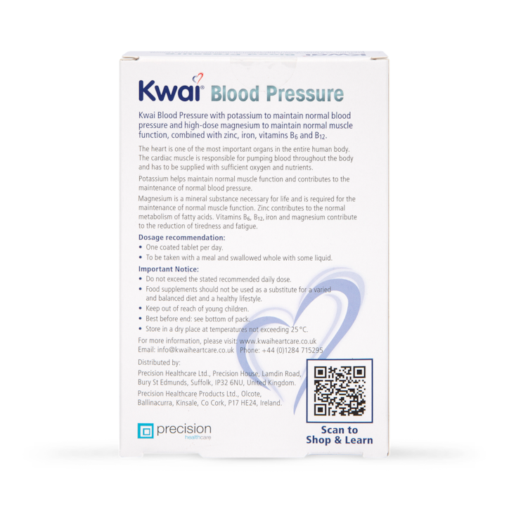 Kwai Blood Pressure 30 Tablets image 2