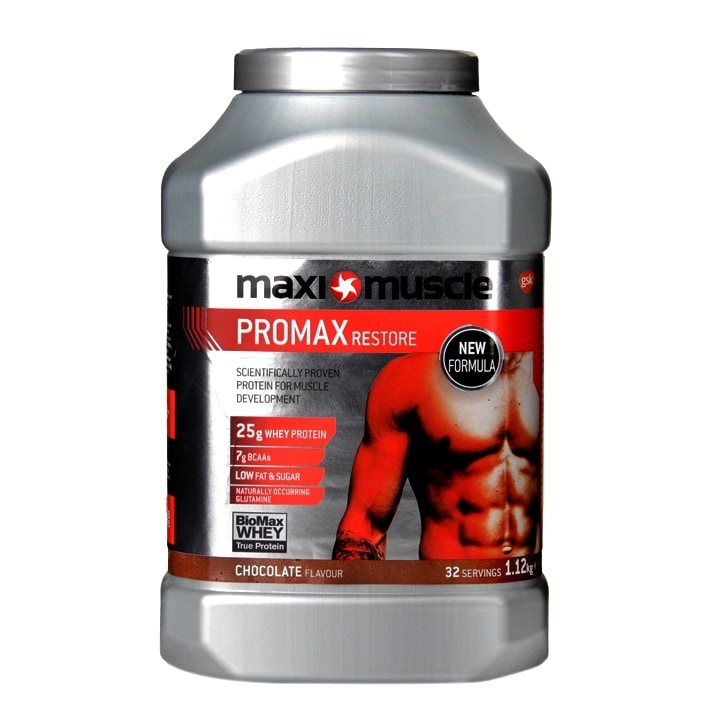 MaxiMuscle Promax Powder Chocolate 1.12kg