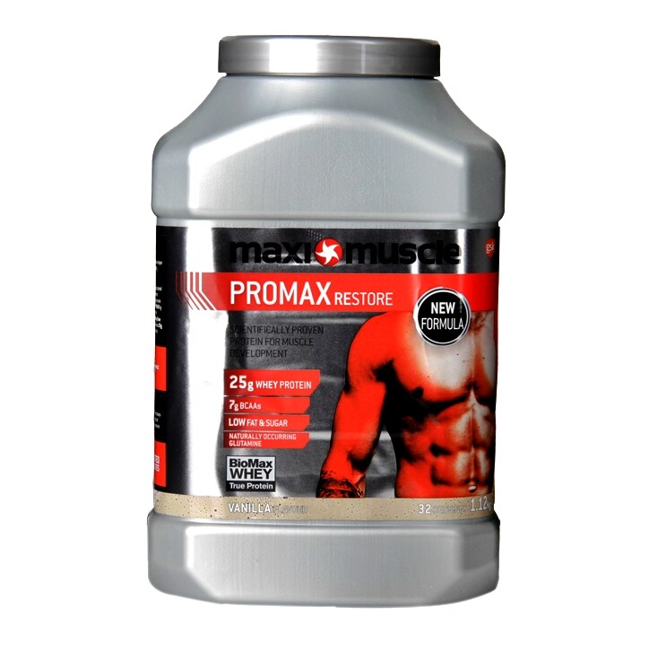 MaxiMuscle Promax Powder Vanilla 1.12kg
