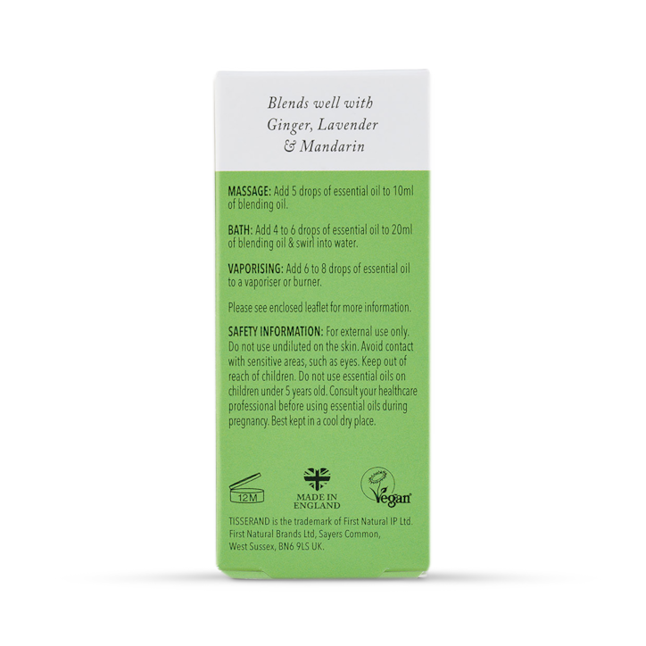 Tisserand Lime Organic Pure Essential Oil 9ml image 2