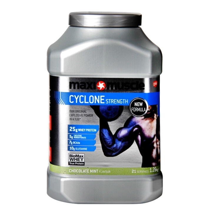 MaxiMuscle Cyclone Powder Mint Chocolate 1.26kg-1