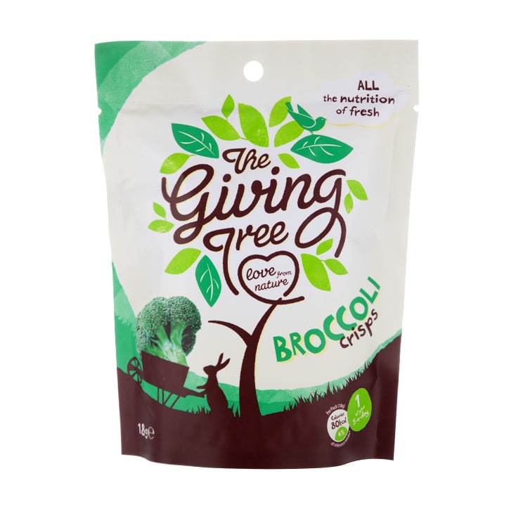The Giving Tree Broccoli Crisps 18g image 1