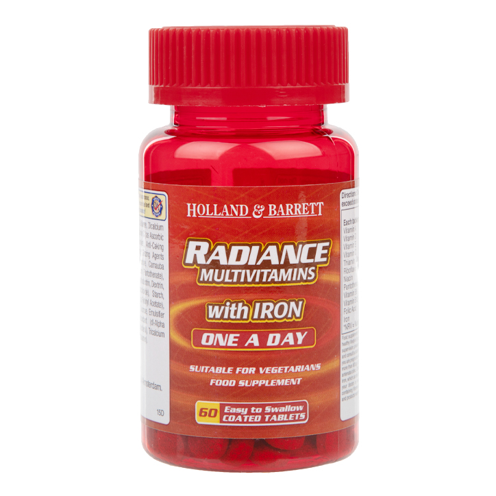 H&B Radiance Multi Vitamins & Iron One a Day Holland & Barrett
