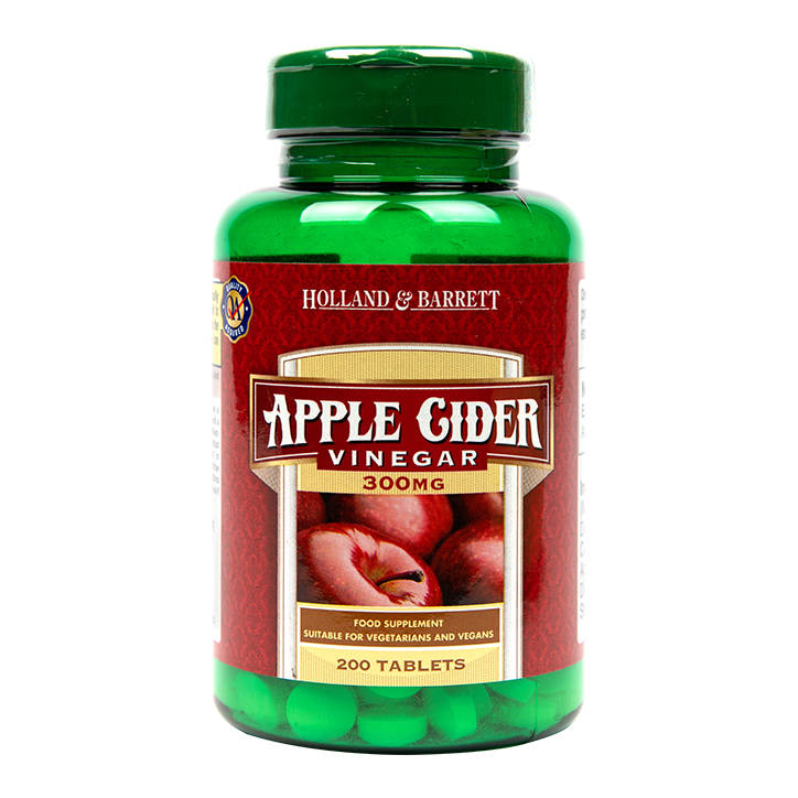 Holland & Barrett Apple Cider Vinegar Tablets 300mg Holland & Barrett