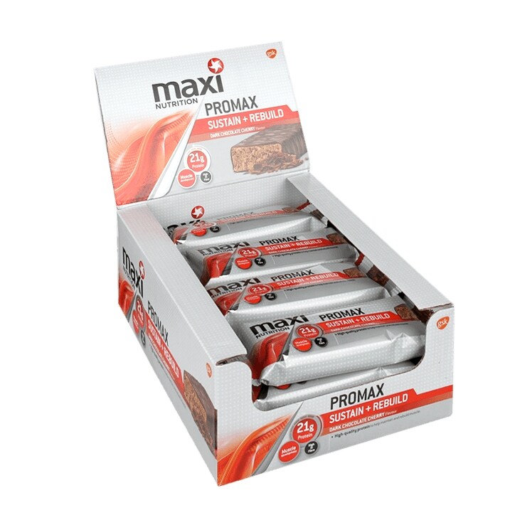 Maximuscle Promax Meal Bar Cherry 12 x 60g image 1