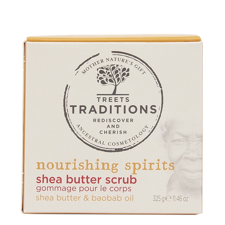 Treets Traditions Nourishing Spirits Shea Butter Scrub 325g-1