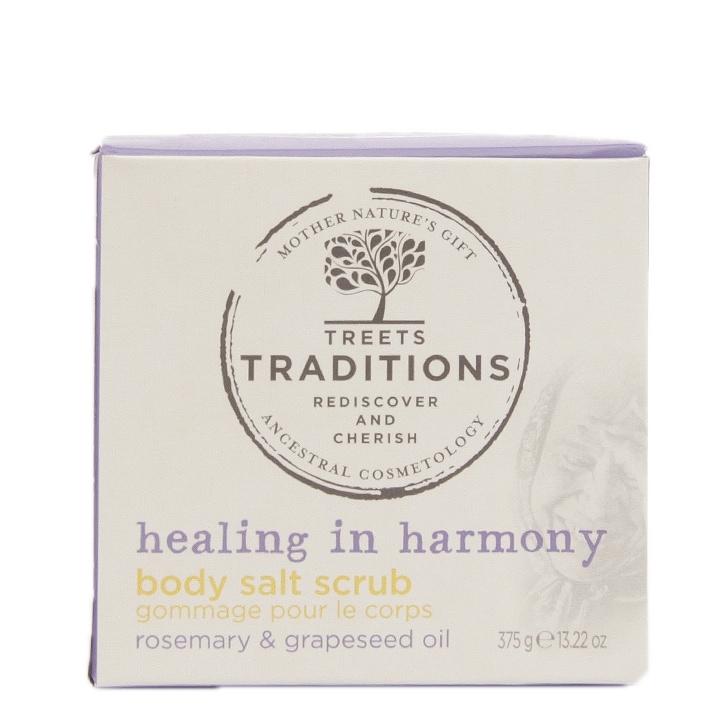 Treets Traditions Healing in Harmony Body Salt Scrub 375g-1