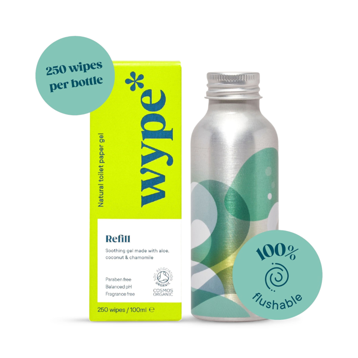 Wype Refill Gel For Toilet Paper 100ml image 1