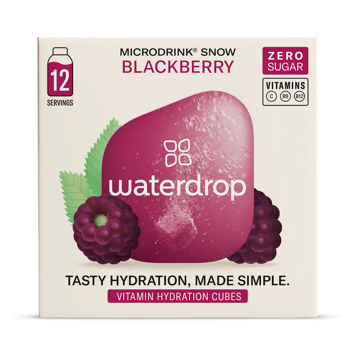 Waterdrop Snow Blackberry Microdrink 12x Hydration Cubes image 1