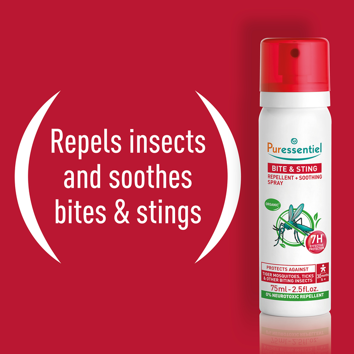 Puressentiel Bite & Sting Repellent + Soothing Spray 75Ml image 3