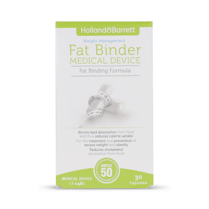 Holland & Barrett Fat Binder 15 Day Supply 30 Capsules image 1