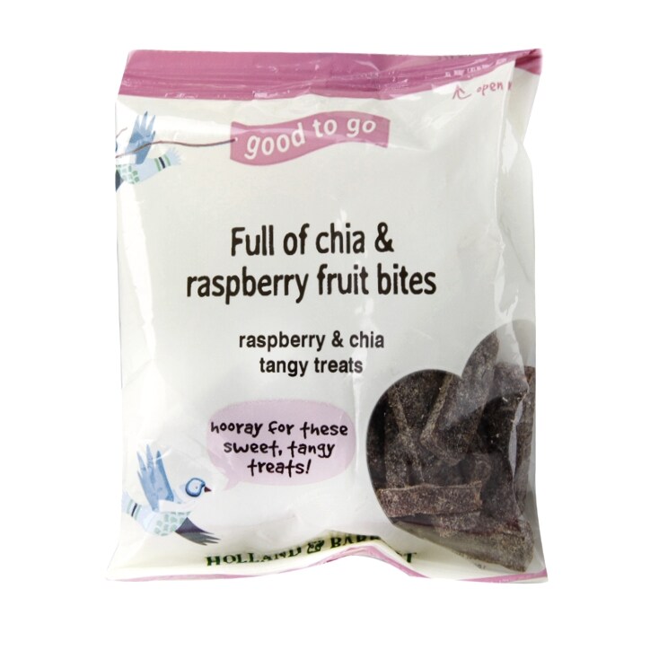 Holland & Barrett Chia & Raspberry Fruit Bites 40g image 1