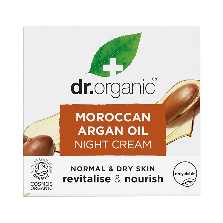 Dr Organic Moroccan Argan Oil Night Cream 50ml image 5