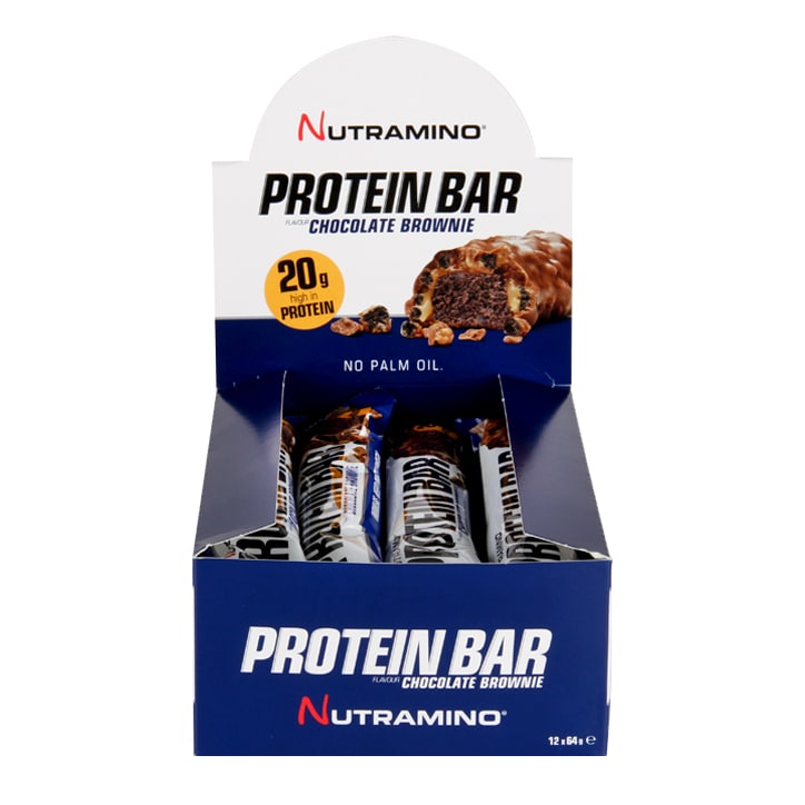 Nutramino Protein Bar Crispy Chocolate Brownie 12 x 60g image 1