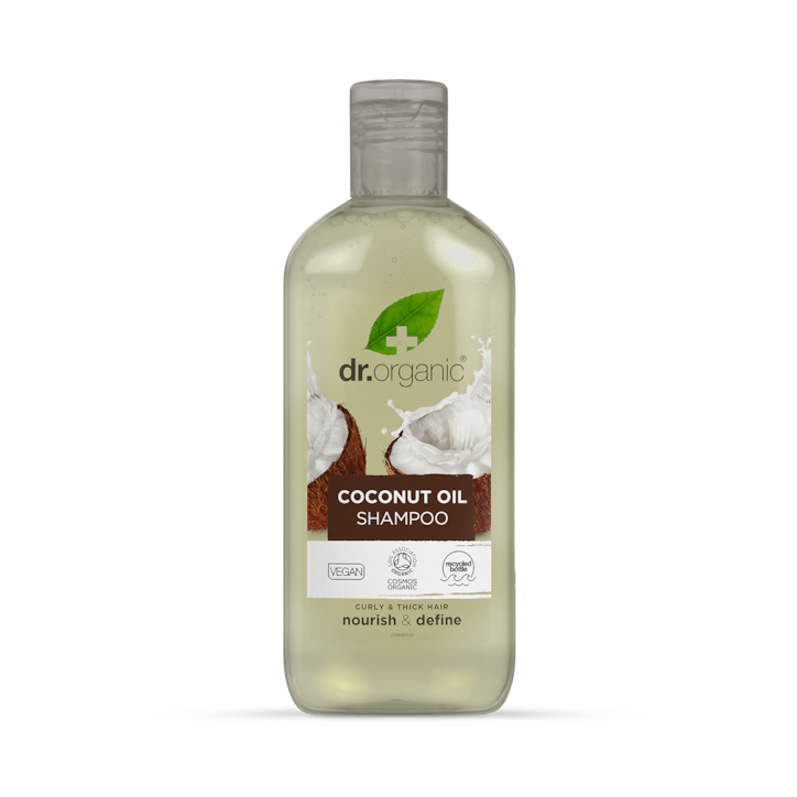 Dr Organic Virgin Coconut Oil Shampoo 265ml image 1