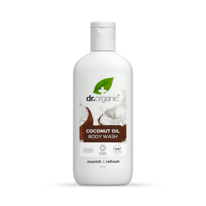 Dr Organic Organic Virgin Coconut Oil Body Wash 250ml image 1