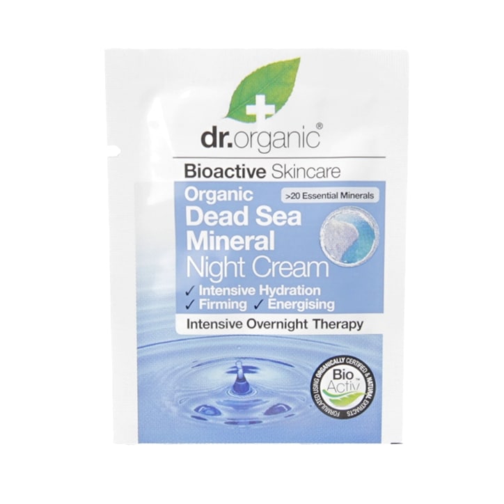 Dr Organic Dead Sea Mineral Night Cream Sachet-1