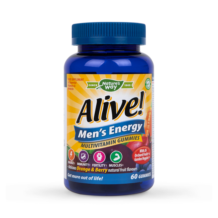 Nature's Way Alive! Mens Energy Soft Jells 60 Tablets image 1