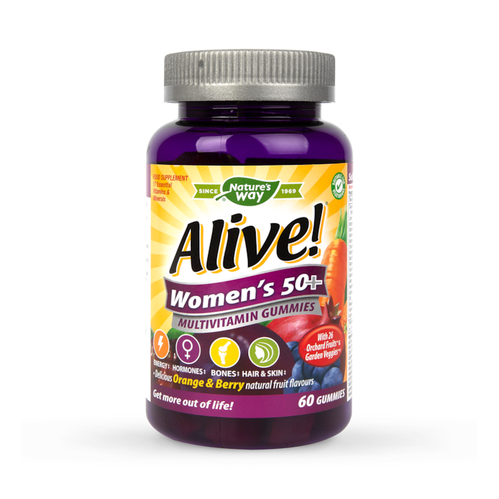 Nature's Way Alive! Womens 50+ Multivitamin 60 Gummies image 1