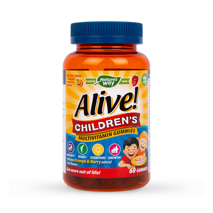 Nature's Way Alive! Children's Soft Jell 60 Tablets image 1