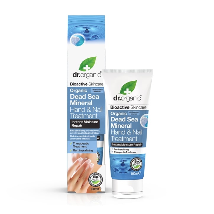 Dr Organic Dead Sea Mineral Hand & Nail Treatment 100ml-1