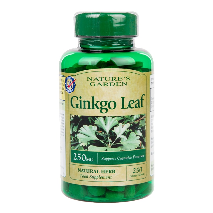 Good n Natural Ginkgo Leaf 250 Tablets 250mg image 1