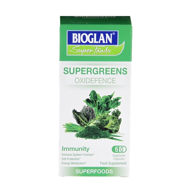 Bioglan Superfoods Supergreens Oxidefence 60 Capsules-1