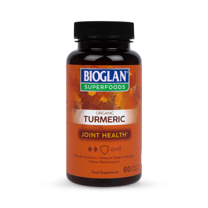 Bioglan Superfoods Organic Turmeric 60 Capsules image 1