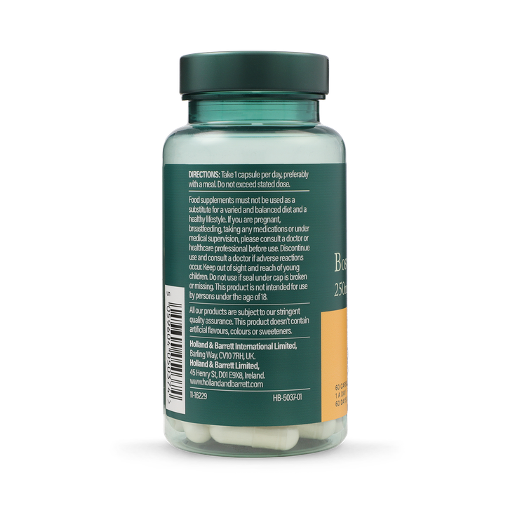 Holland & Barrett Boswellia 250mg 60 Capsules image 3