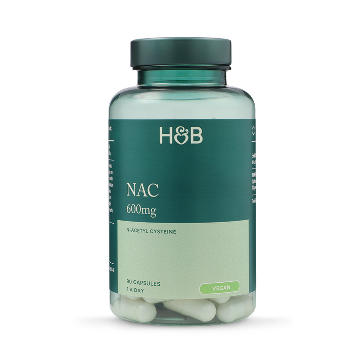 Holland & Barrett Nac N-Acetyl Cysteine 600mg 90 Capsules
