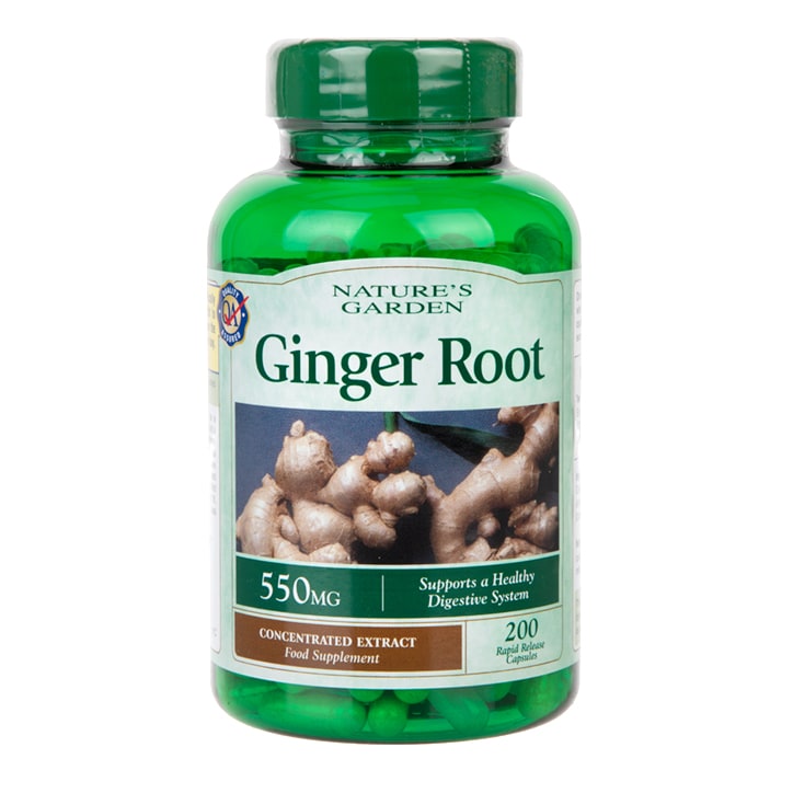 Good n Natural Ginger Root 200 Capsules 550mg