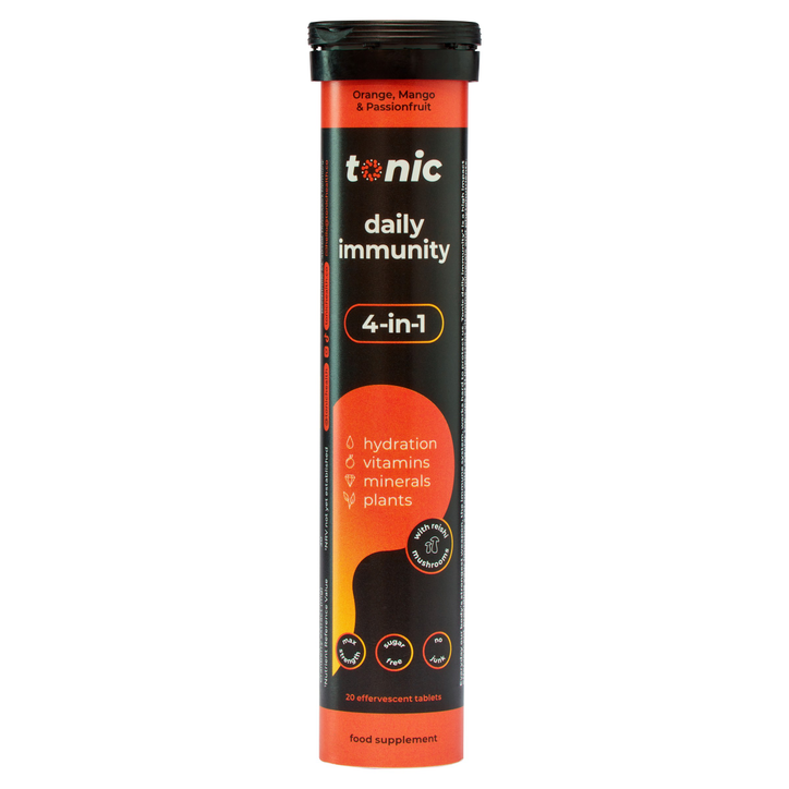 Tonic Daily Immunity Orange & Mango 20 Effervescent Tablets image 1