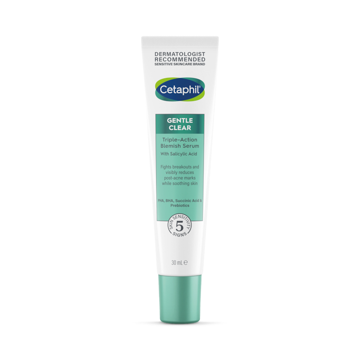 Cetaphil Gentle Clear Triple-Action Blemish Face Serum 30ml image 1