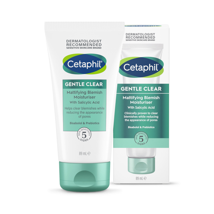 Cetaphil Gentle Clear Mattifying Blemish Face Moisturiser 89ml