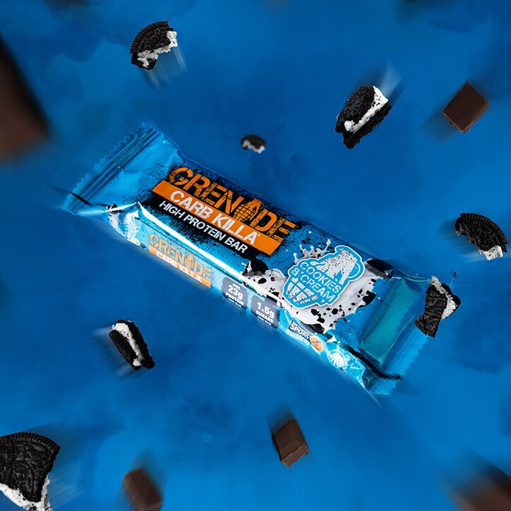 Grenade Cookies & Cream Protein Bar 12 x 60g image 4