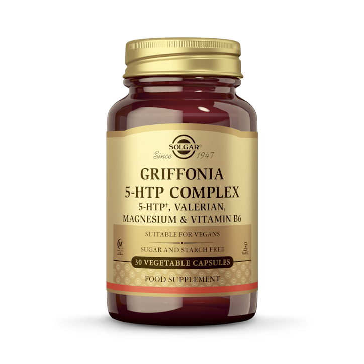 Solgar Griffonia 5-HTP Complex 30 Vegetable Capsules image 1