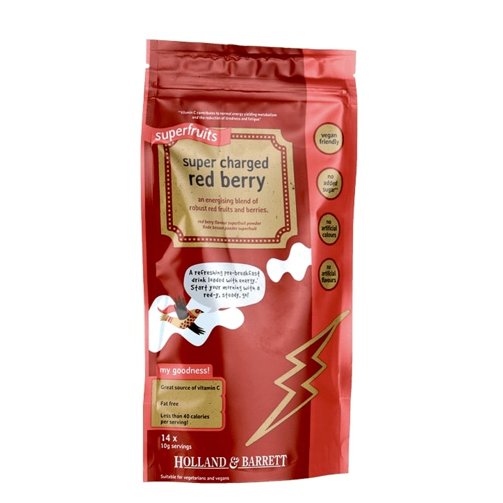 Holland & Barrett Red Berry Superfood Powder 140g