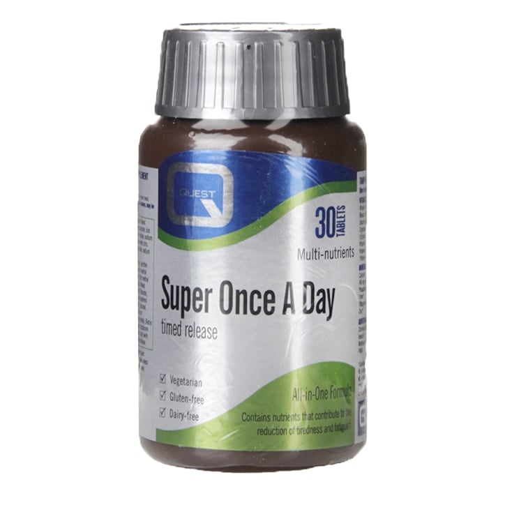 Quest Vitamins Timed Release Super OnceaDay 30 Tablets-1