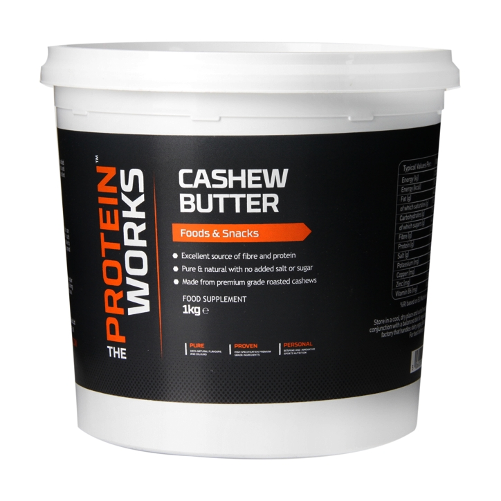 The Protein Works Cashew Butter Smooth 1kg image 1