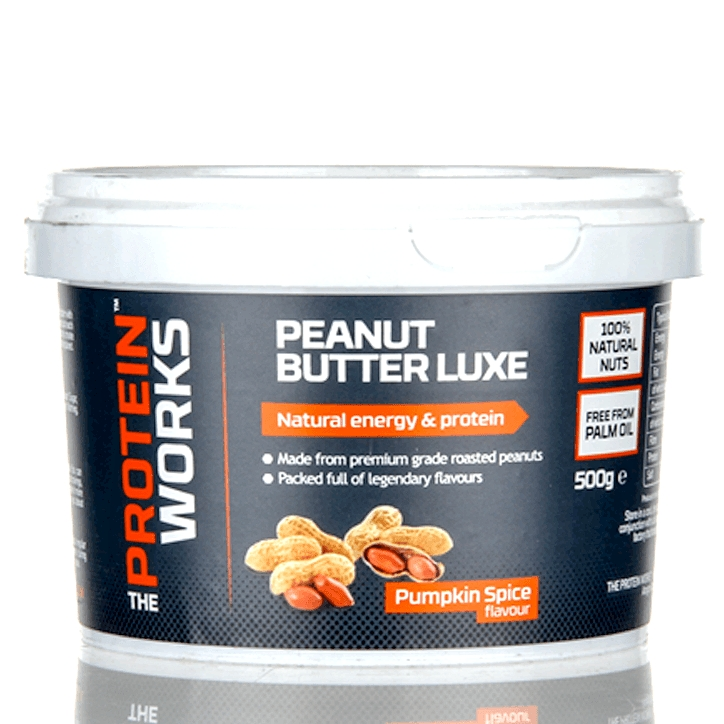 The Protein Works Peanut Butter Luxe Pumpkin Spice 500g image 1
