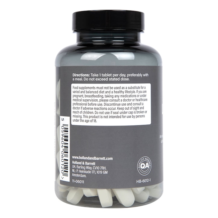 PE Nutrition L-Lysine 1000mg 120 Tablets image 2