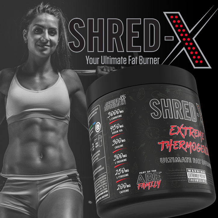 Applied Nutrition Shred X Thermogenic Fat Burner Strawberry Kiwi 300G (30 Servings) image 2