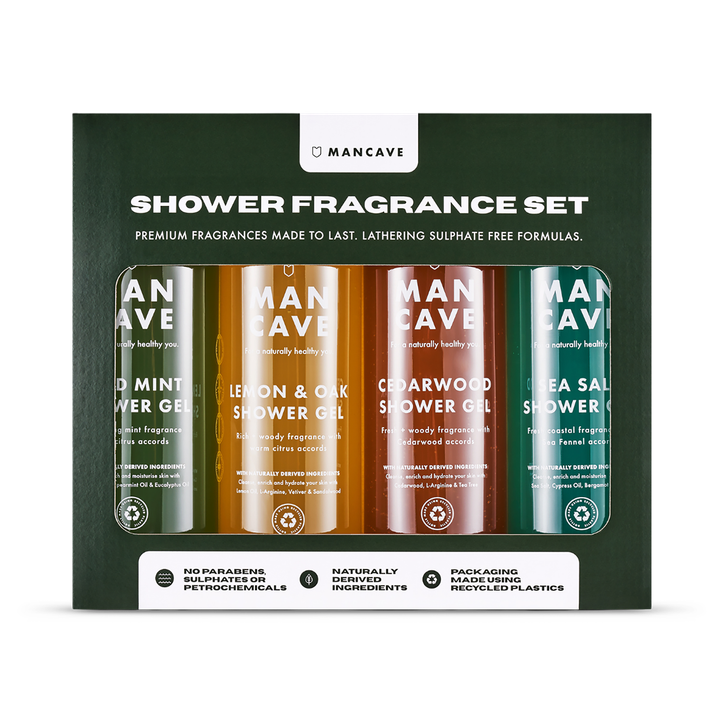 Mancave The Premium Shower Gel Fragrance Set image 1