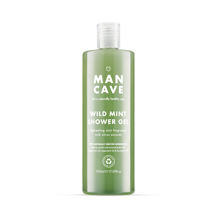 Mancave Wild Mint Shower Gel 500ml image 1