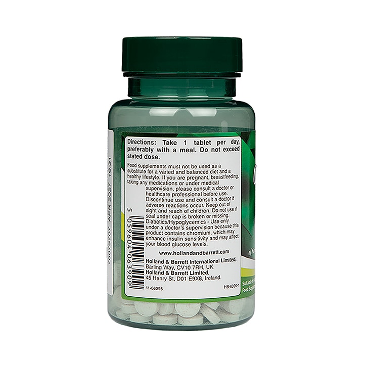 Holland & Barrett Chromium Picolinate 100 Tablets 200ug image 3