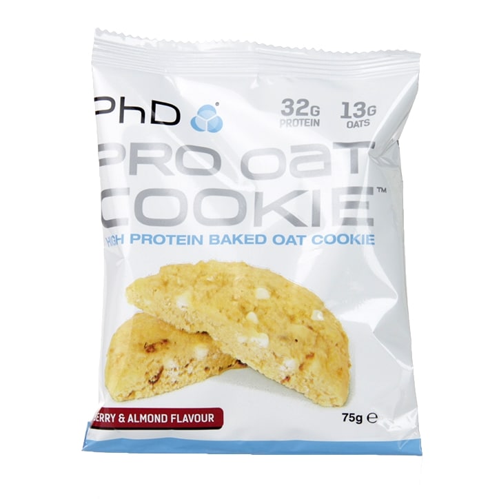 PhD Protein Oat Cookie Berry & Almond 75g image 1