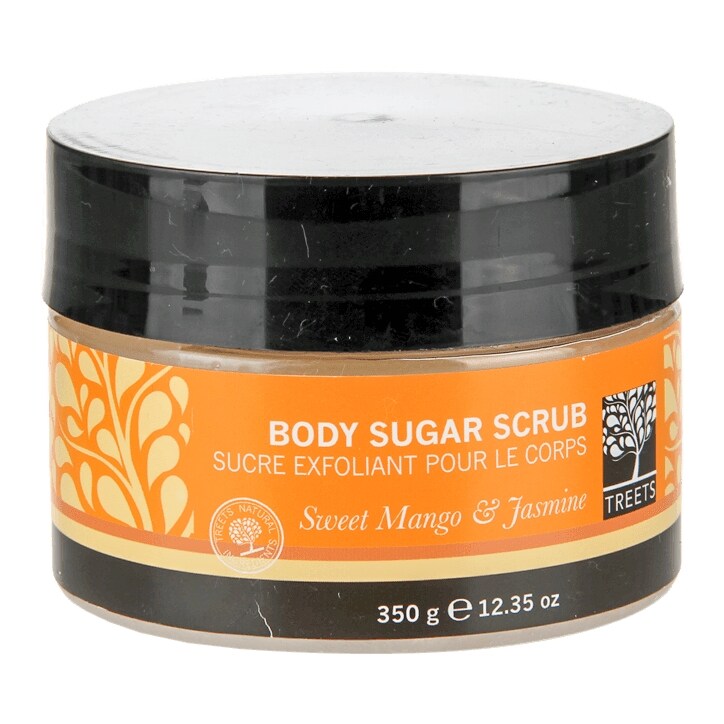 Treets Sugar Scrub Sweet Mango & Jasmine 350g image 1